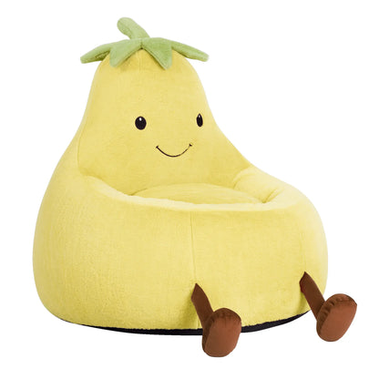 Ultra Soft Bean Bag Chair with Memory Foam Cozy Lounge Seat for Kids Teens Bedroom Decor