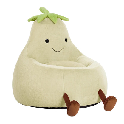 Ultra Soft Bean Bag Chair with Memory Foam Cozy Lounge Seat for Kids Teens Bedroom Decor